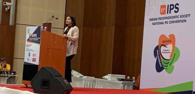 Dr. Anita Gala Doshi :: 21st IPS PG Convention, Ahmedabad