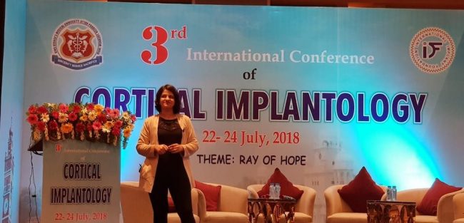 Dr. Anita Gala Doshi at 3rd International Conference on Corticobasal Implantology