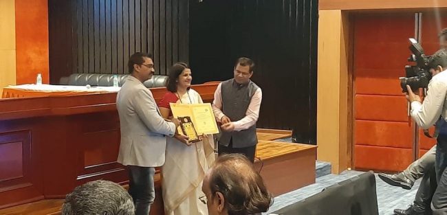 Dr. Anita at IPS in Raipur in November 2019