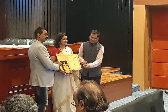 Dr. Anita at IPS in Raipur in November 2019