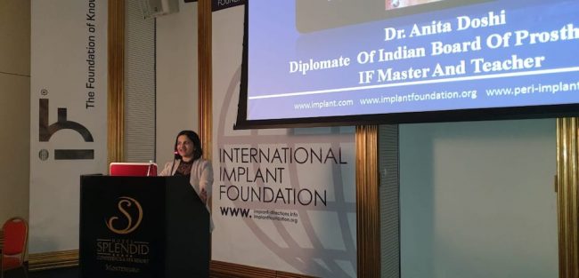 Dr. Anita at Montenegro in April, 2018