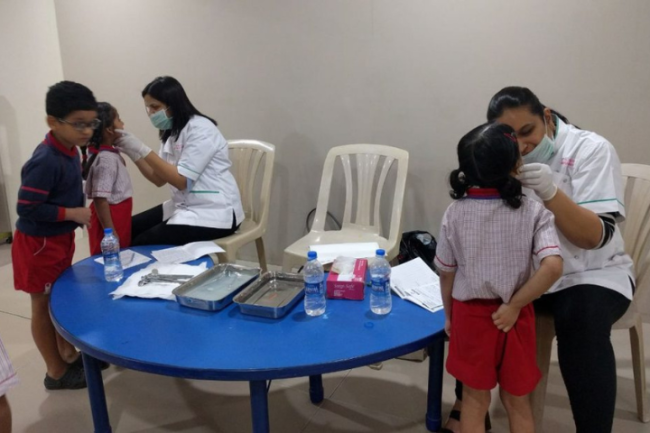 Annual dental check-up